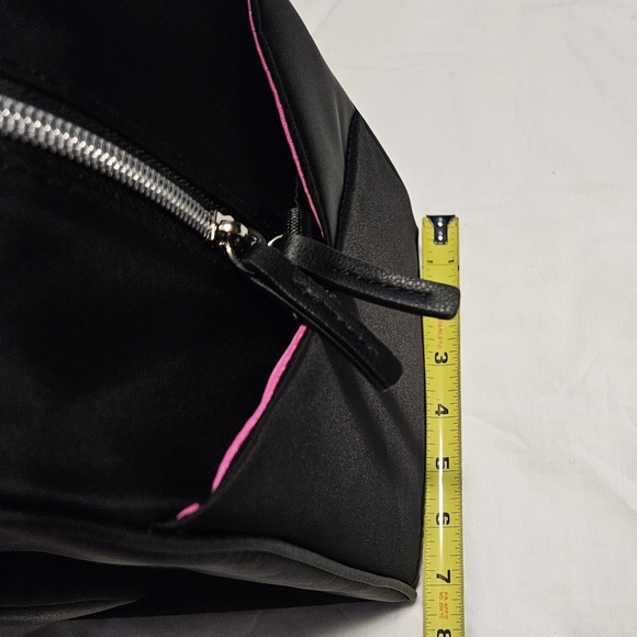 SJP by Sarah Jessica Parker Black Travel Bag with Pink Accents - Picture 5 of 6